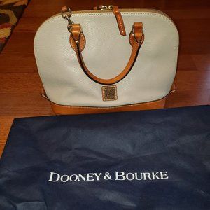 Dooney & Bourke Pebble Grain Zip Zip Satchel